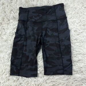 Lululemon Fast and Free Short 10" Incognito Camo Multi Grey